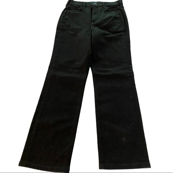 Express NWOT Black Mid Rise Barely Boot Jeans - Picture 1 of 3